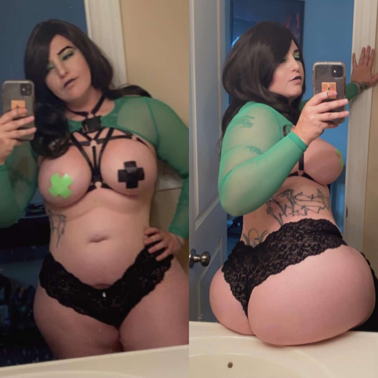 Cosplay Shego Lewd By Baroness Von T Cospla