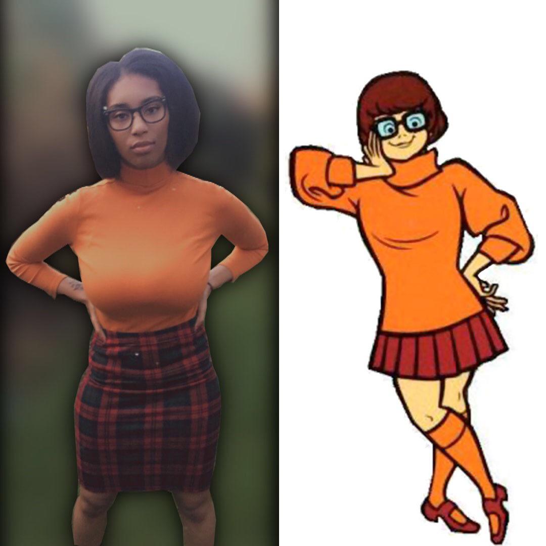 Cosplayed As Velma From Scooby Doo Insta Snowcx