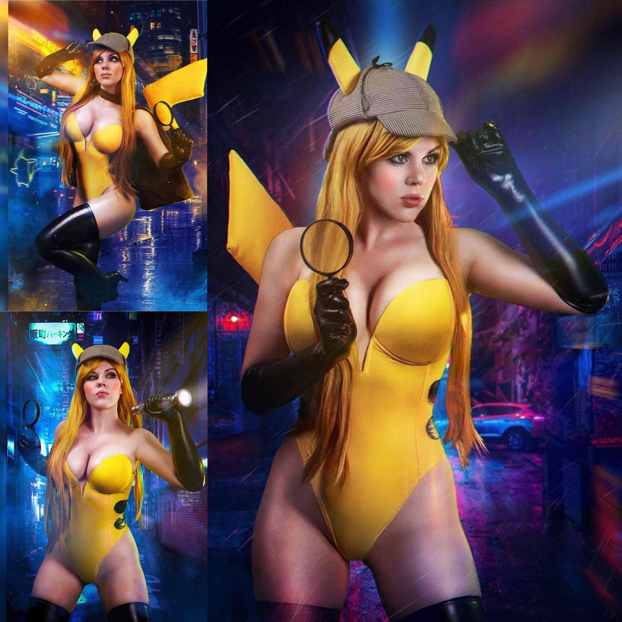 Detective Pikachu By Alice With Cat