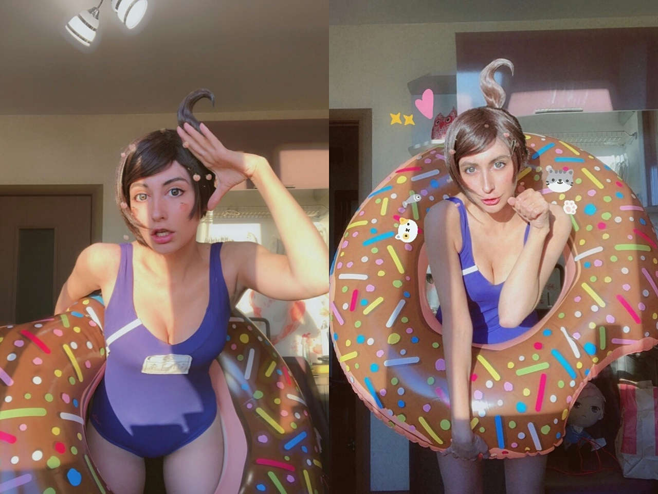 Donut Worry The Summer Isnt Over Yet Asahina Cosplay By M