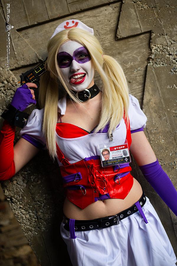 Elf Cosplay As Harley Quin