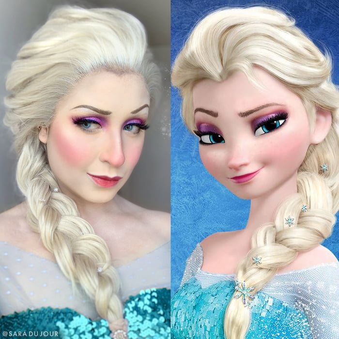 Elsa From Frozen By Sara Du Jou