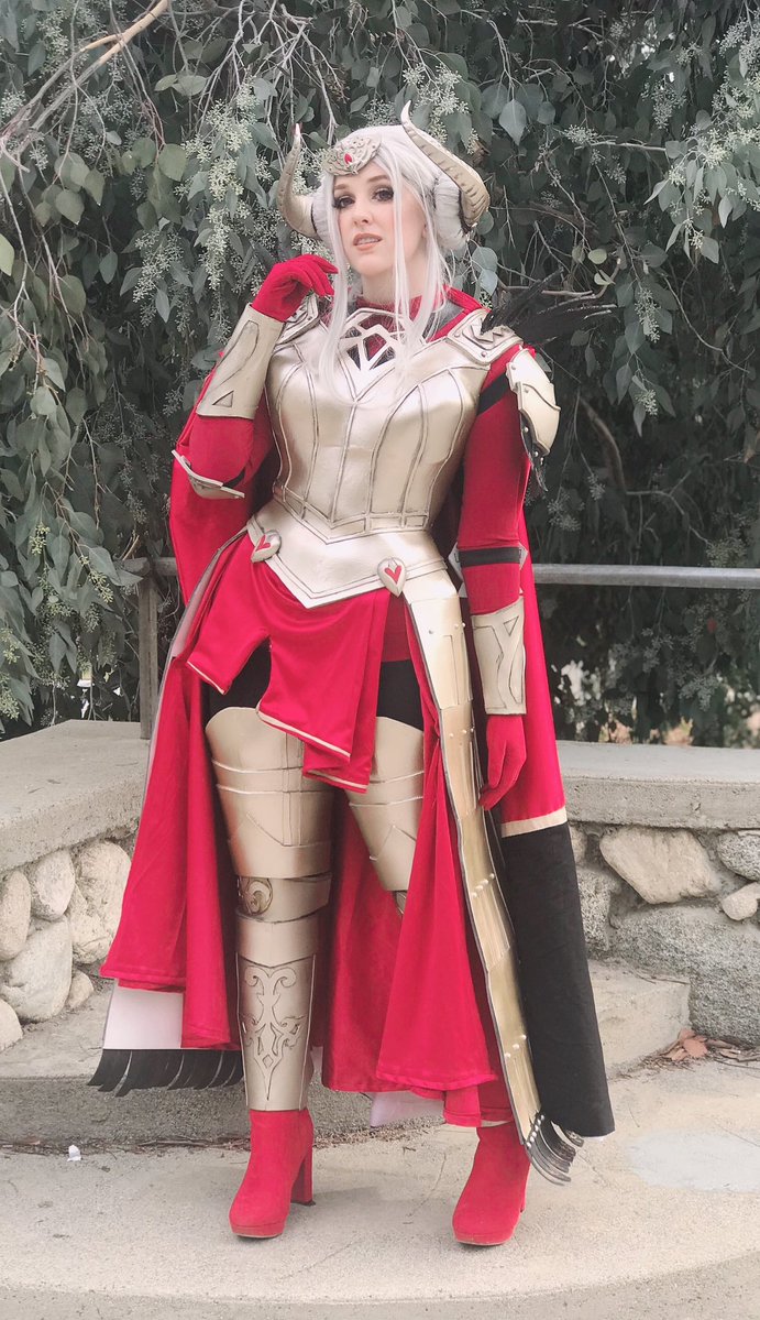 Emperor Edelgard From Fire Emblem Cosplay By Reagankathry