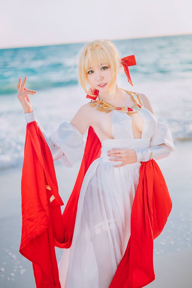 Fate Grand Order Saber Nero Claudius Cosplay By Rikachu