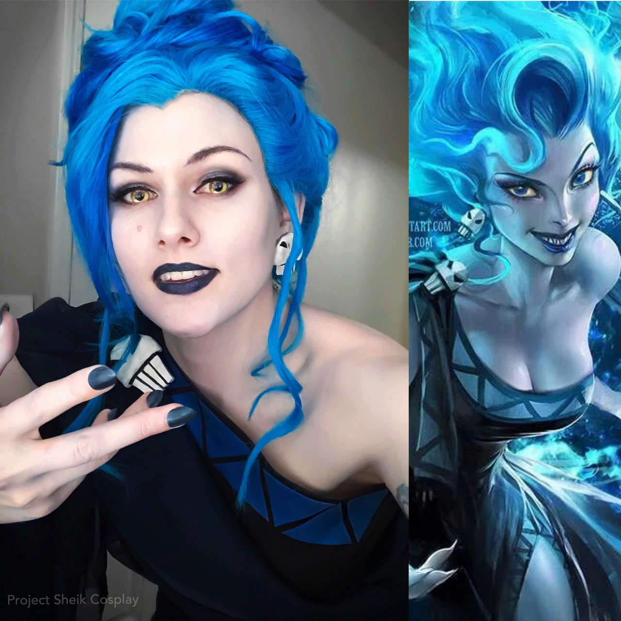 Female Hades Cosplay By Me At Project Sheik Cospla