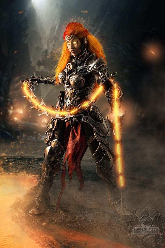 Flame Fury Hollow Cosplay From Darksiders 3 By Germi