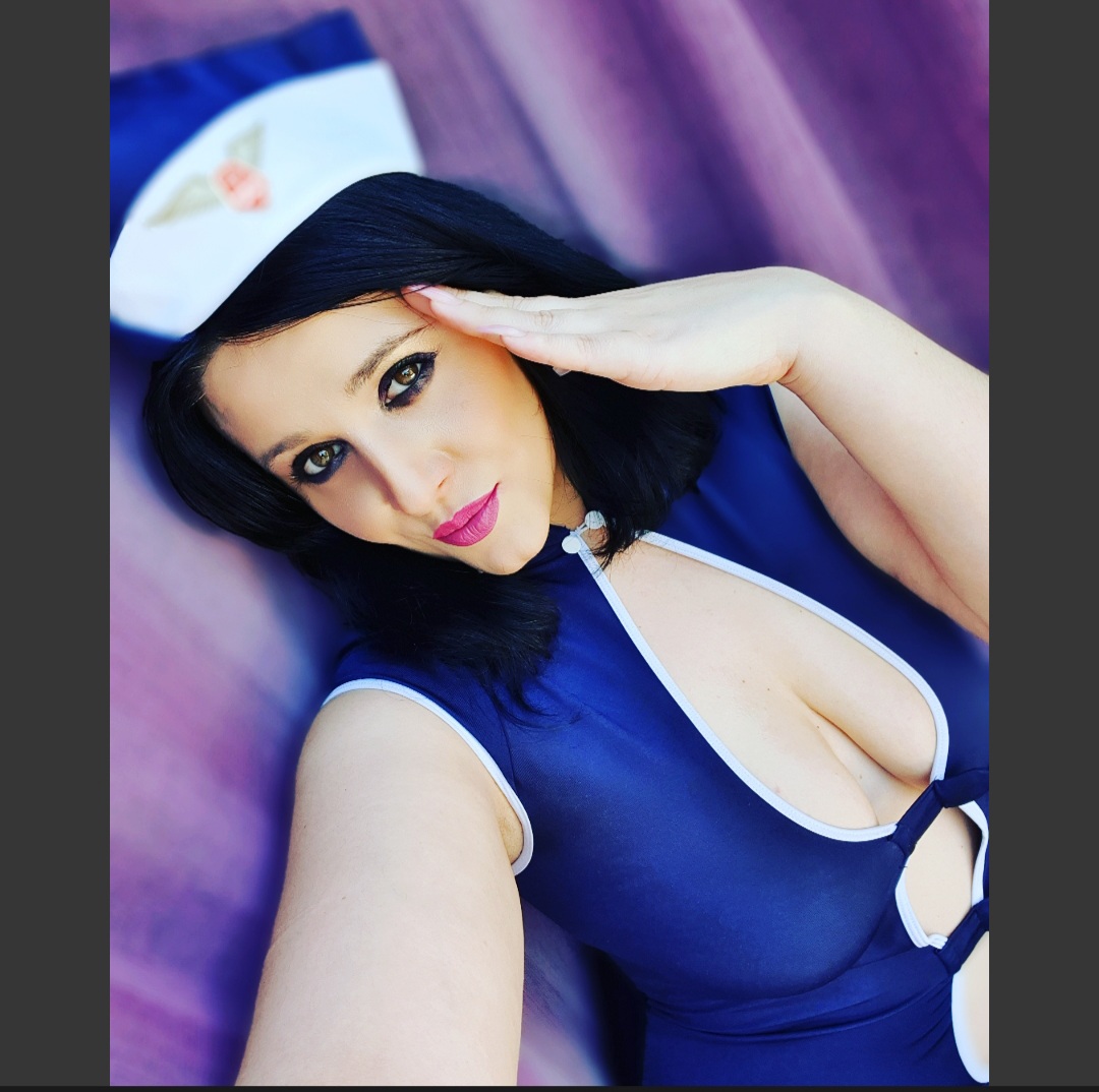 Flight Attendant Hotsexymilf69 Is Waiting For You To Joi