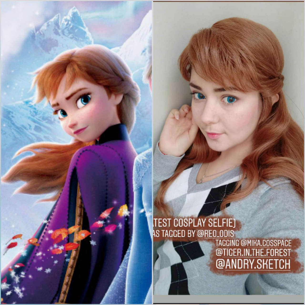 Found The Real Life Anna By Natsumi Cospla