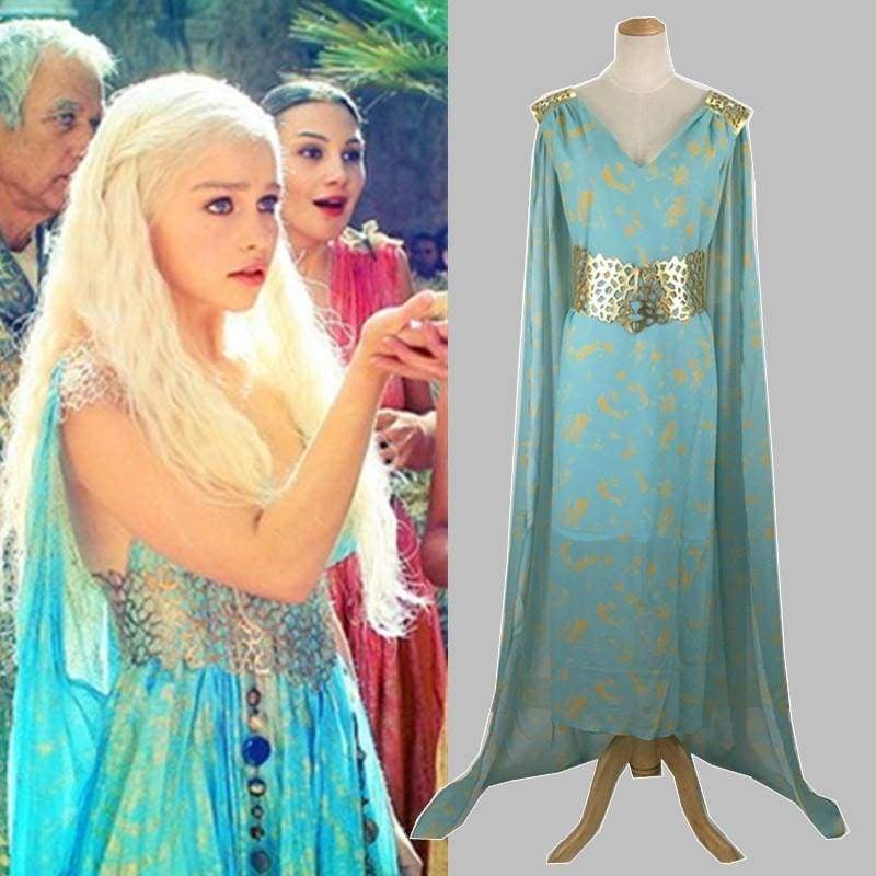 Game Of Thrones Daenerys Cosplay Costum
