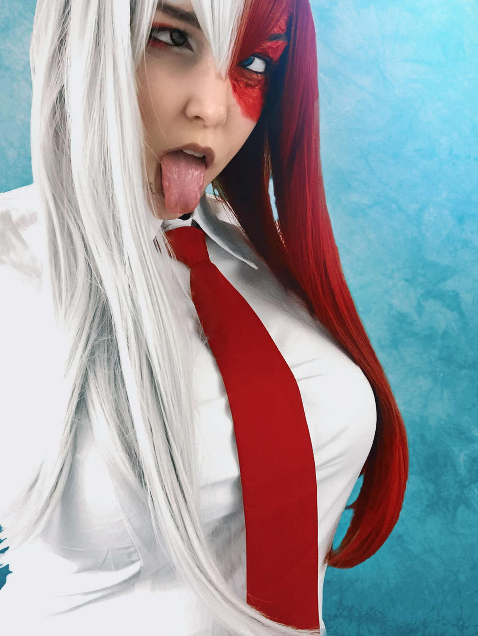 Gender Bend Todoroki Ahegao Andlt 3 Preview From This NSFW Set This Pic Is Sf