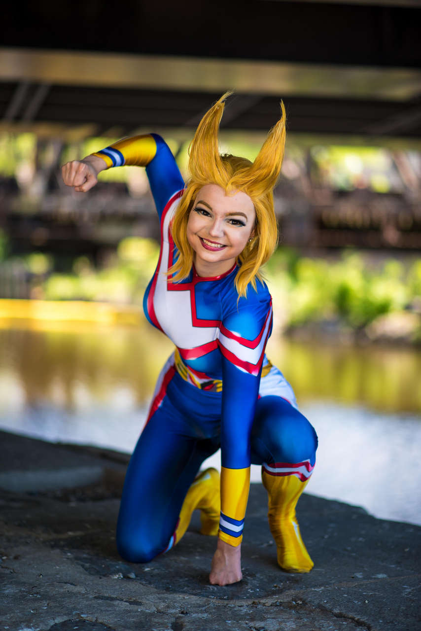 Genderbend All Might By Gaby Cosplay Sel