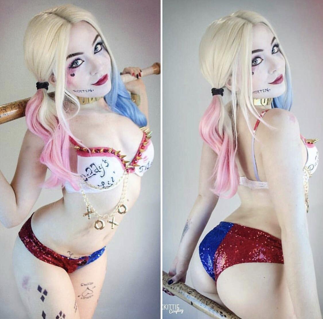 Harley Quinn From Suicide Squad Cosplay Done By Jinxkittieco