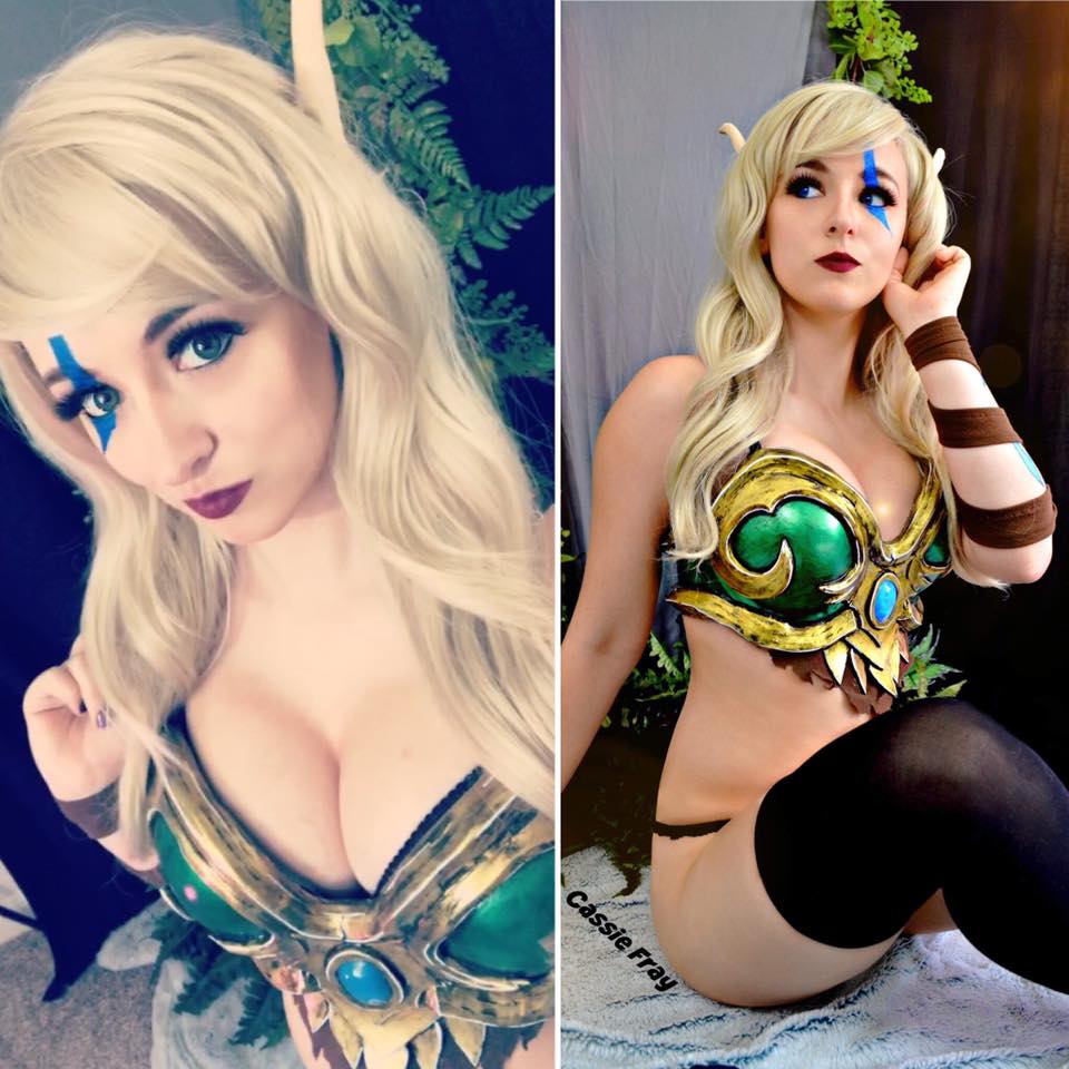 Have You Ever Played Wow Before Check Out Cassie Fray Cosplay Wip For Sylvan