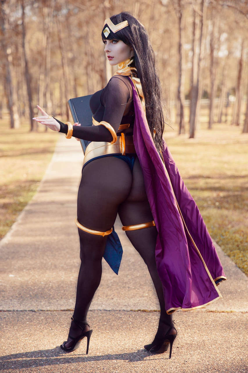Heres The Back View Big Bum Tharja By Sabercreativ