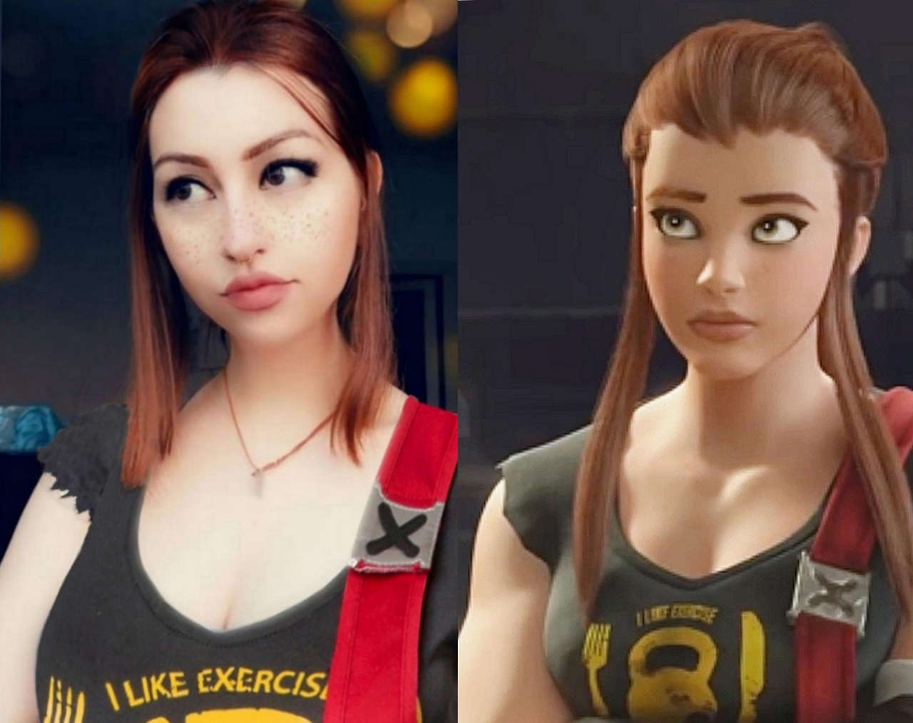 I Made A Little Costest Of Brigitte Lindholm From Overwatch Toda