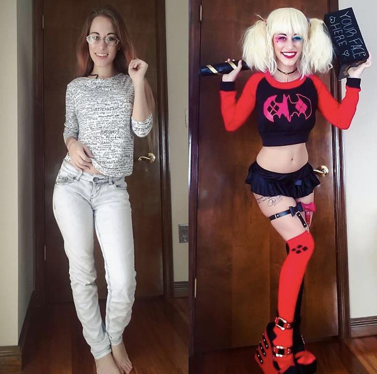 In Andamp Out Of Cosplay Harley Quinn By Dbsciacc