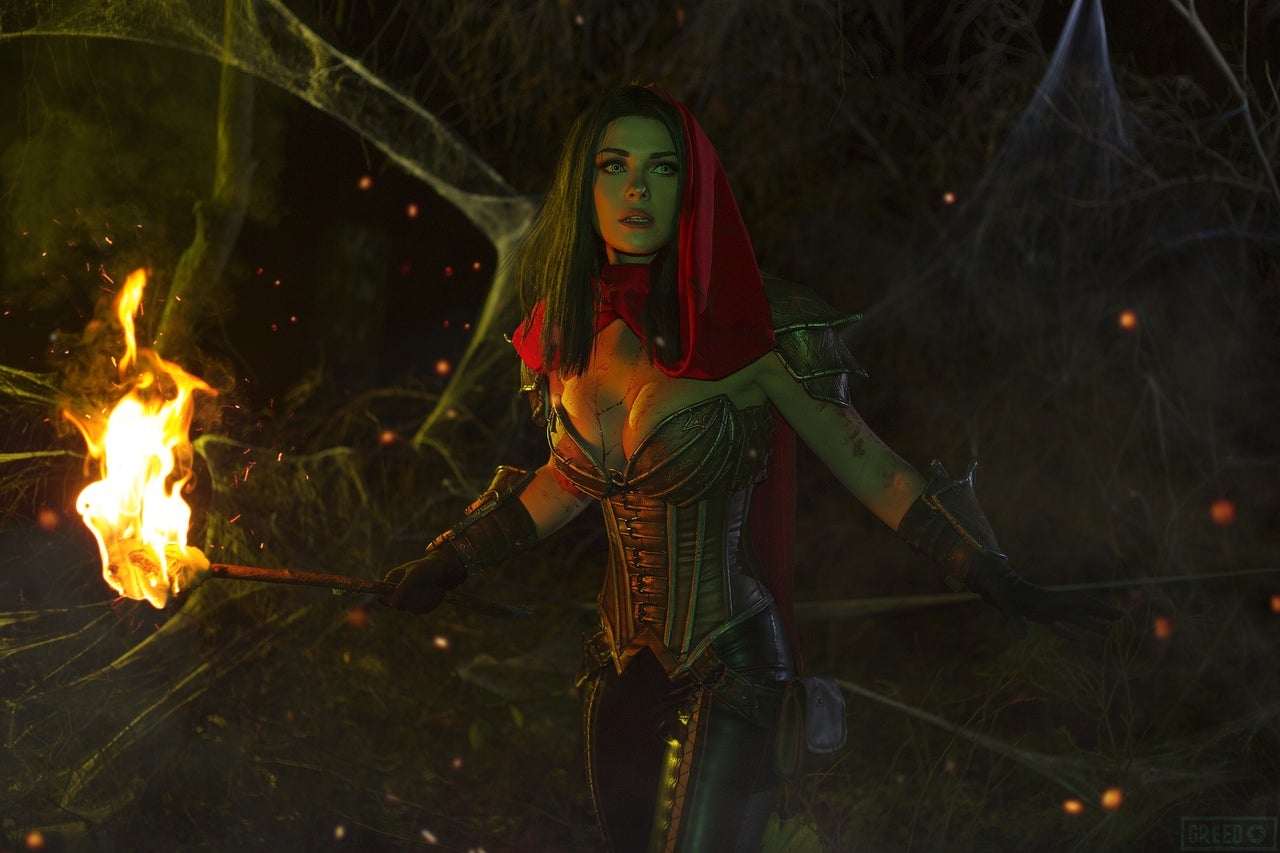 Irina Meier As Demon Hunter From Diablo 