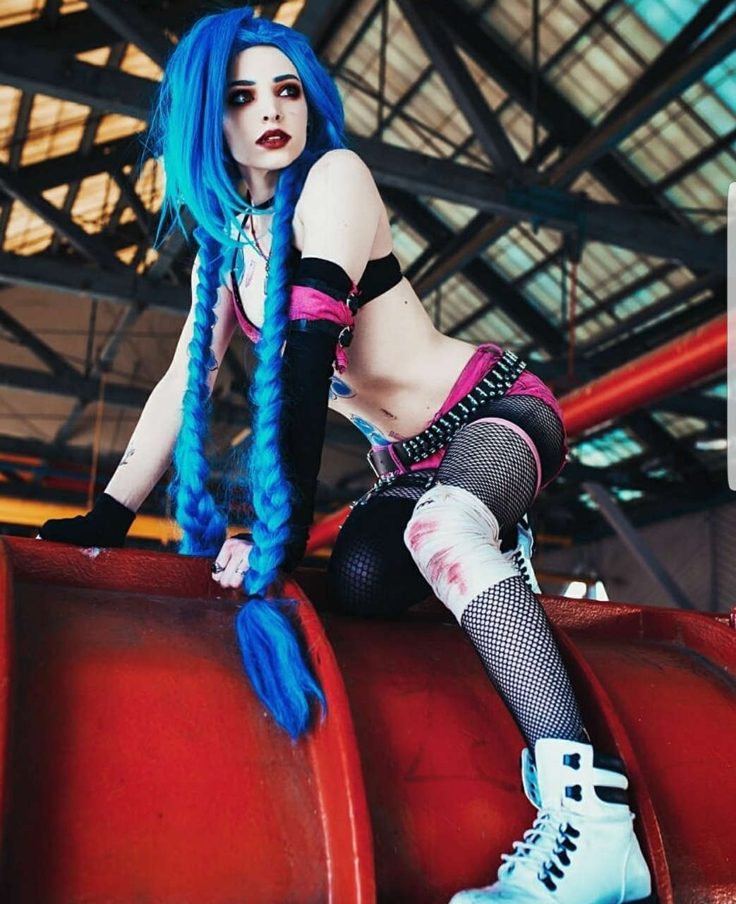 Jinx From League Of Legends Cosplayer Kitty Soft P4w
