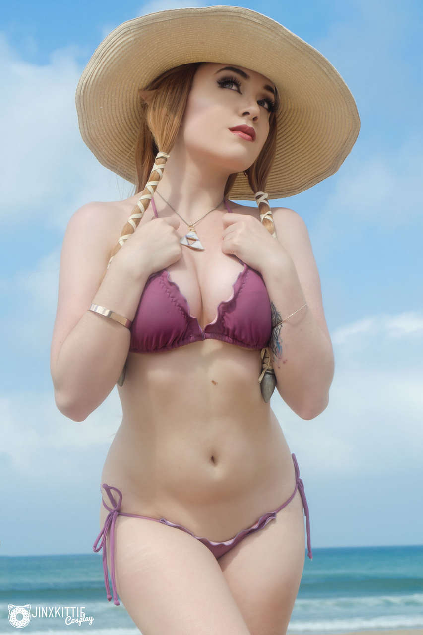 Jinxkittie Cosplay Zelda Bikini