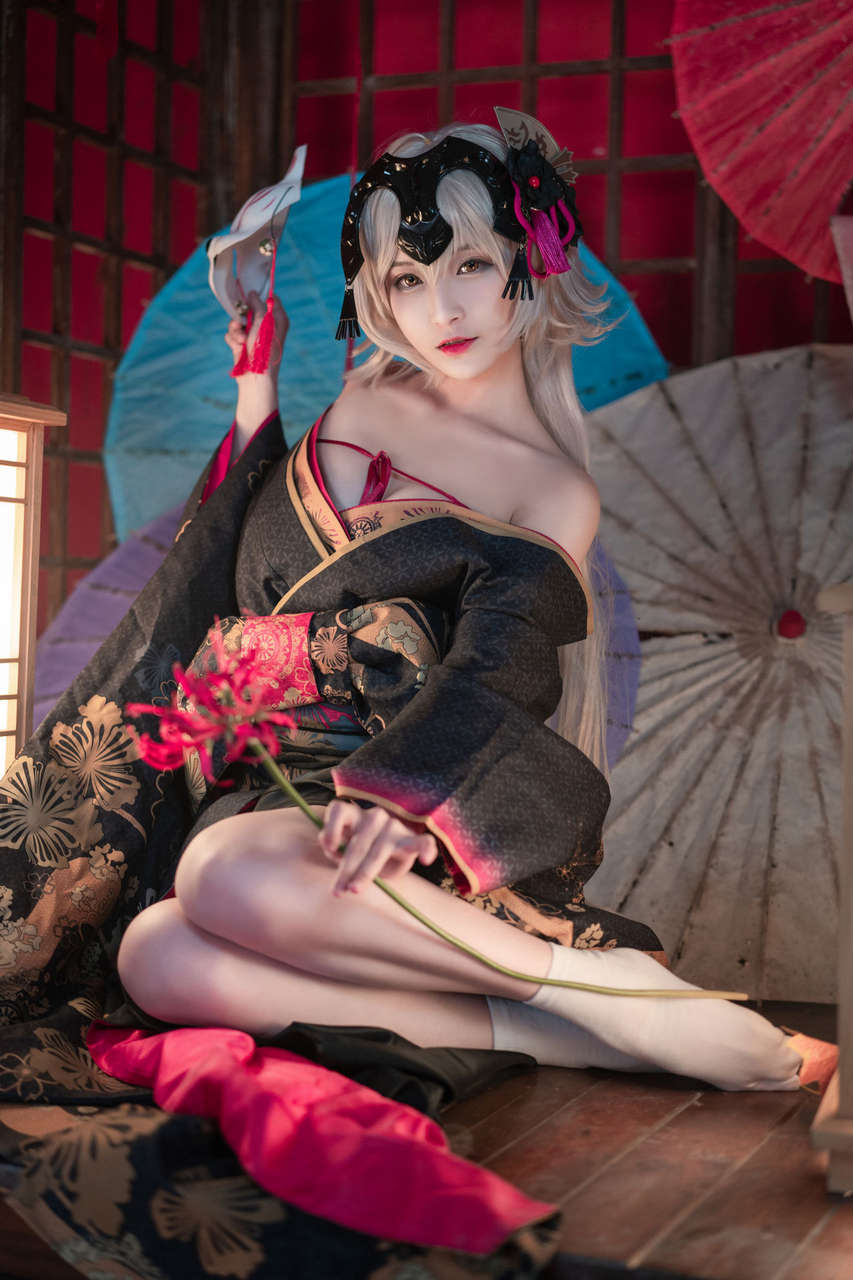 Kimono Jeanne Alter Cosplay By 