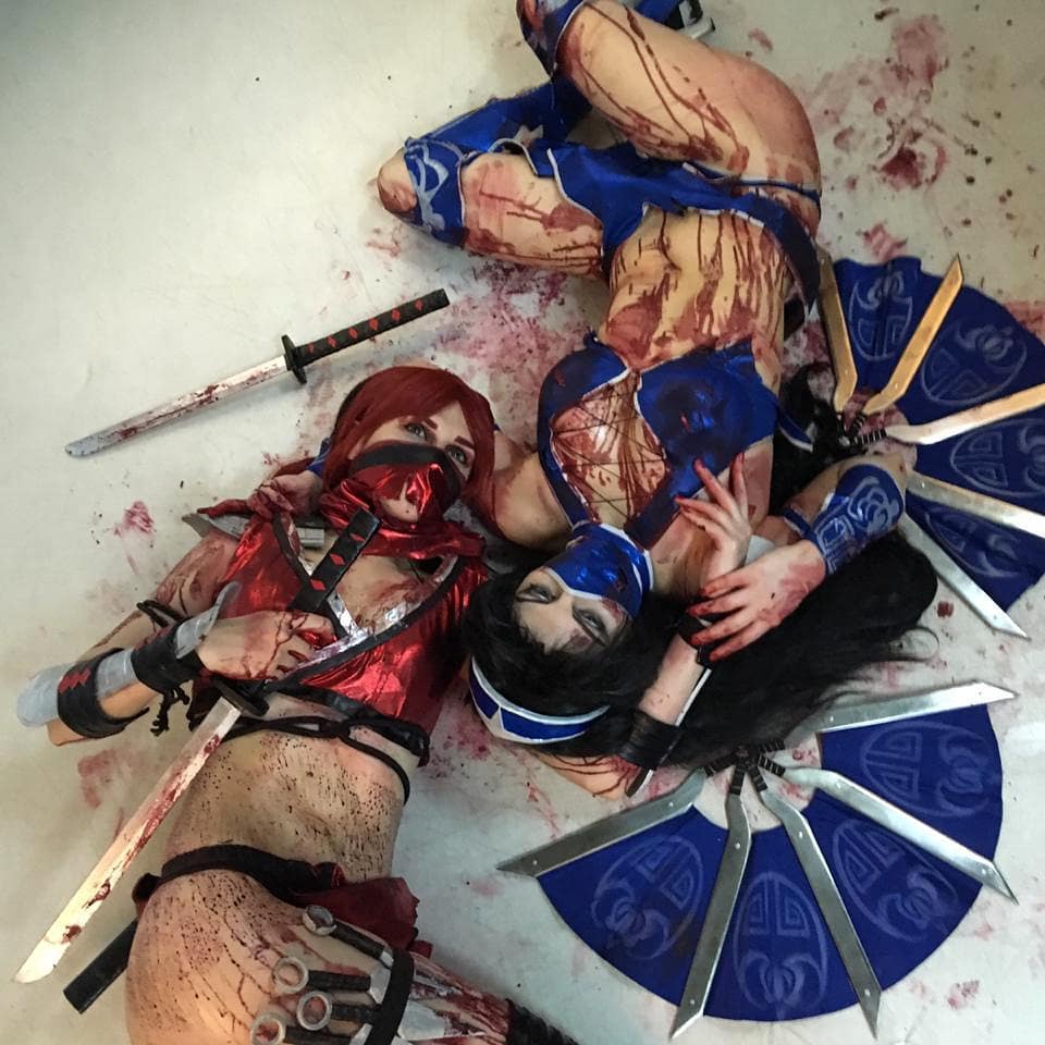 Kitana Agflower And Scarlet Yuffie Chi
