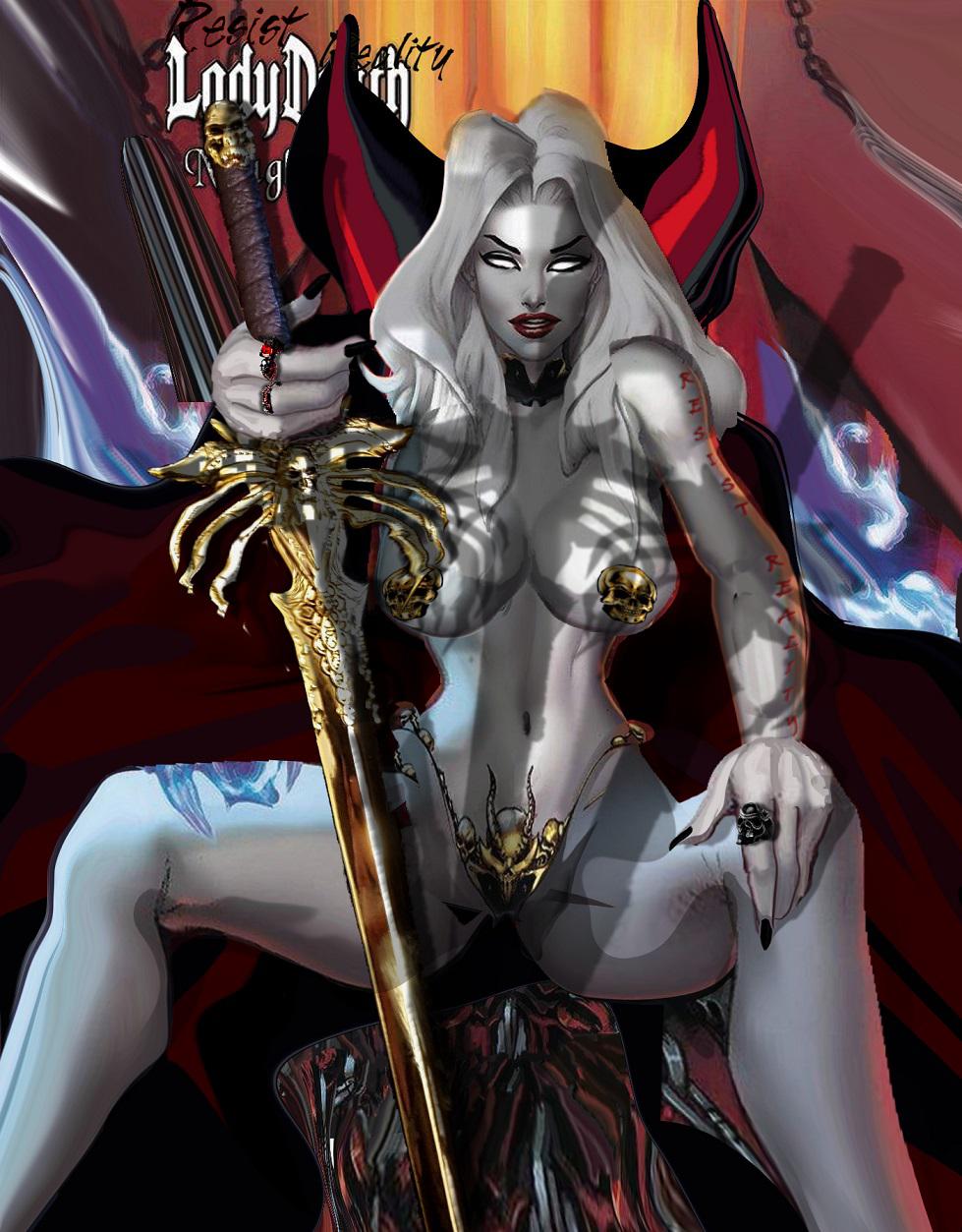 Lady Death Fanart By Resist Reality Now You Can Buy Me A Mea