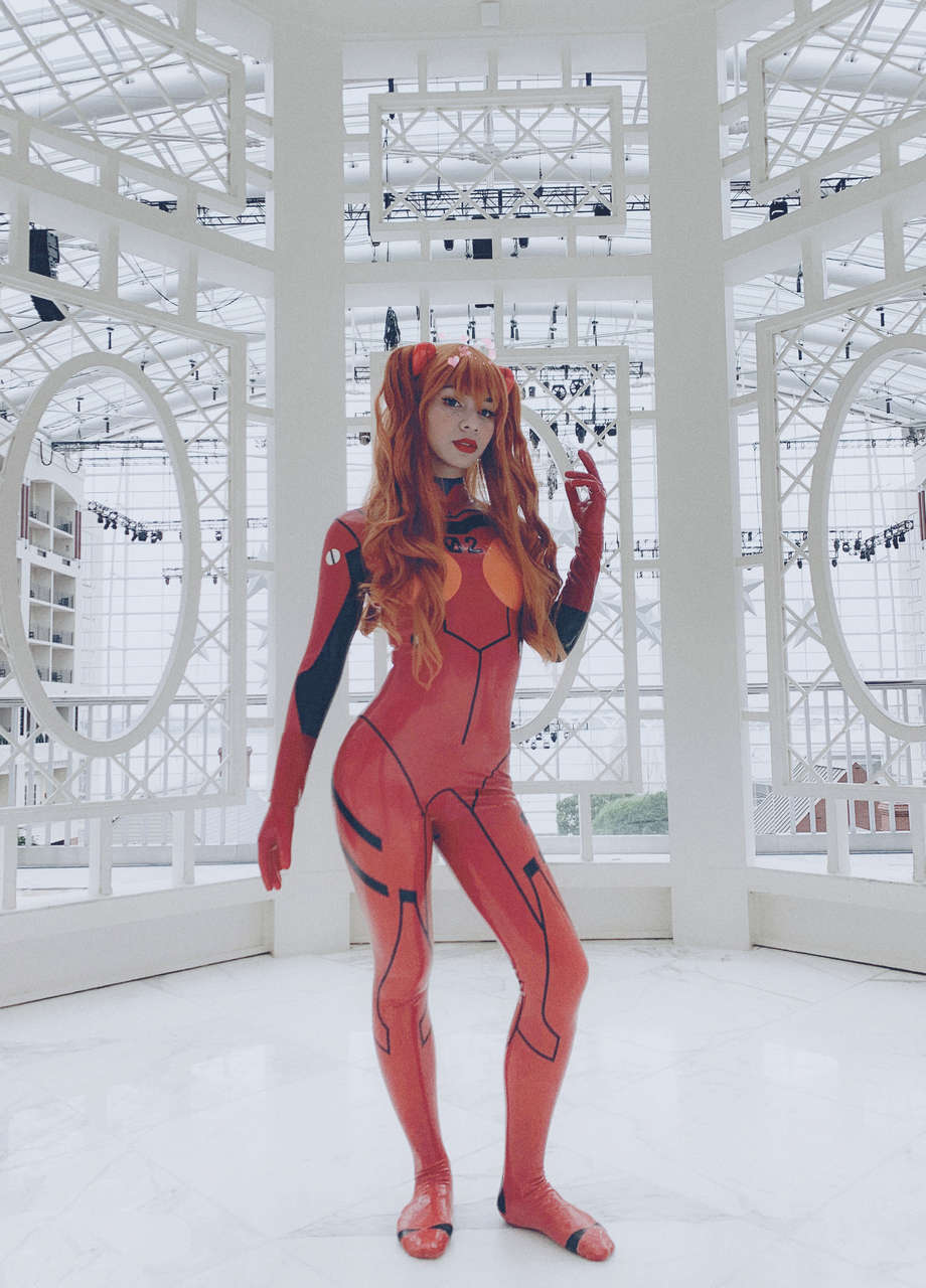 Latex Plugsuit Asuka Langley At Magfest By M