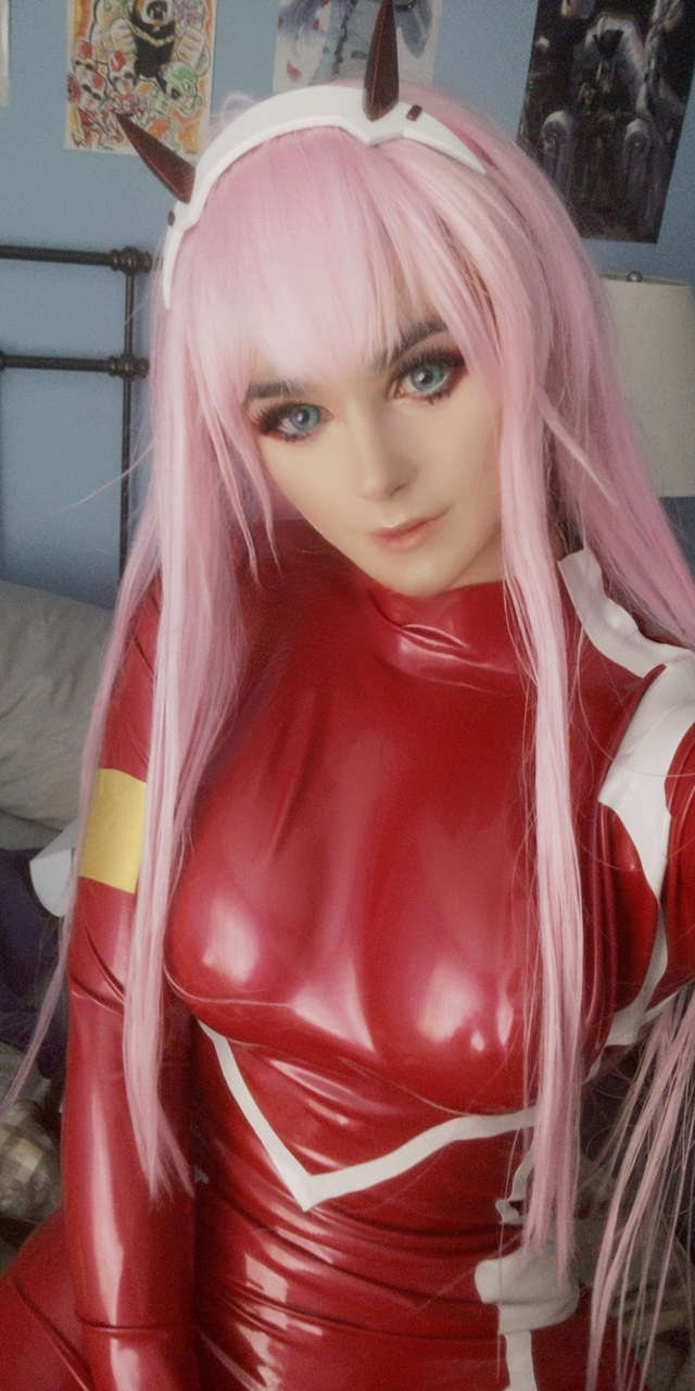 Latex Zero Two Cosplay By Paralllaxus Sel