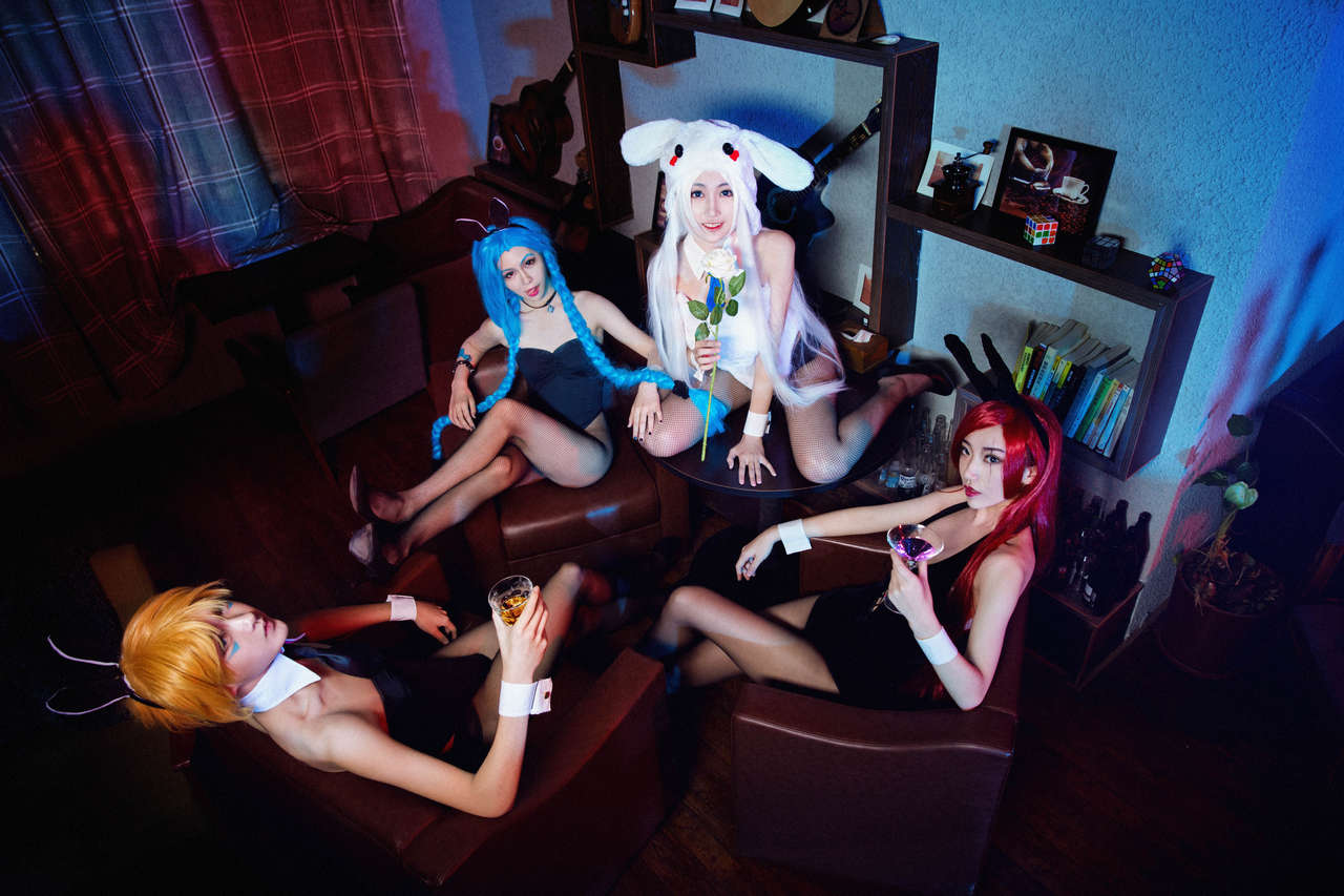 League Of Legends Bunnies With Shemale Bibi