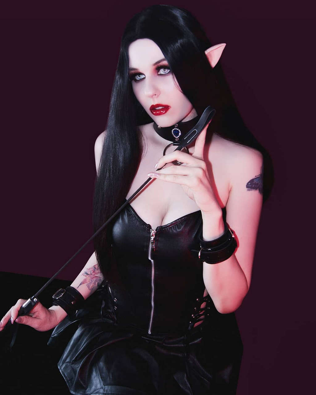 Leather Elf Cosplay By Ethelgodehe