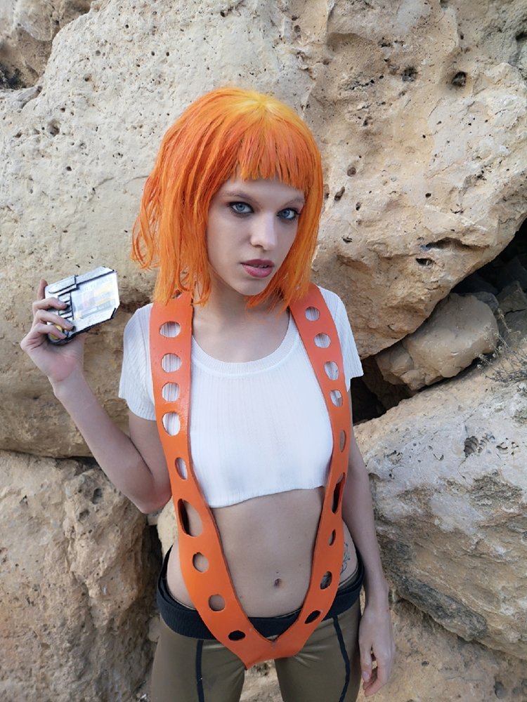 Leeloo Fifth Element By Shion Cospla
