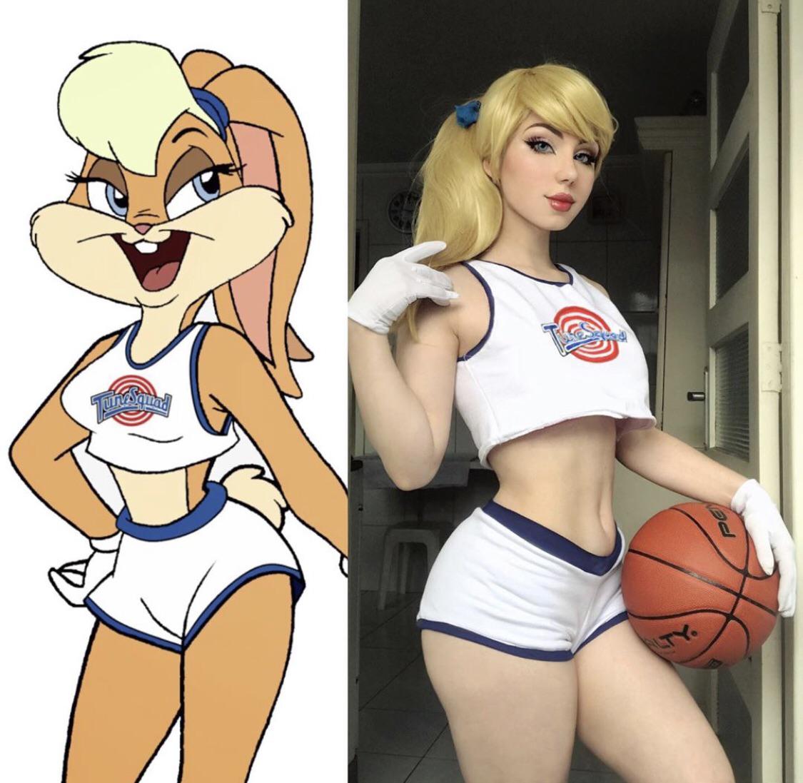 Lola Bunny From Space Jam By Maria Fernand