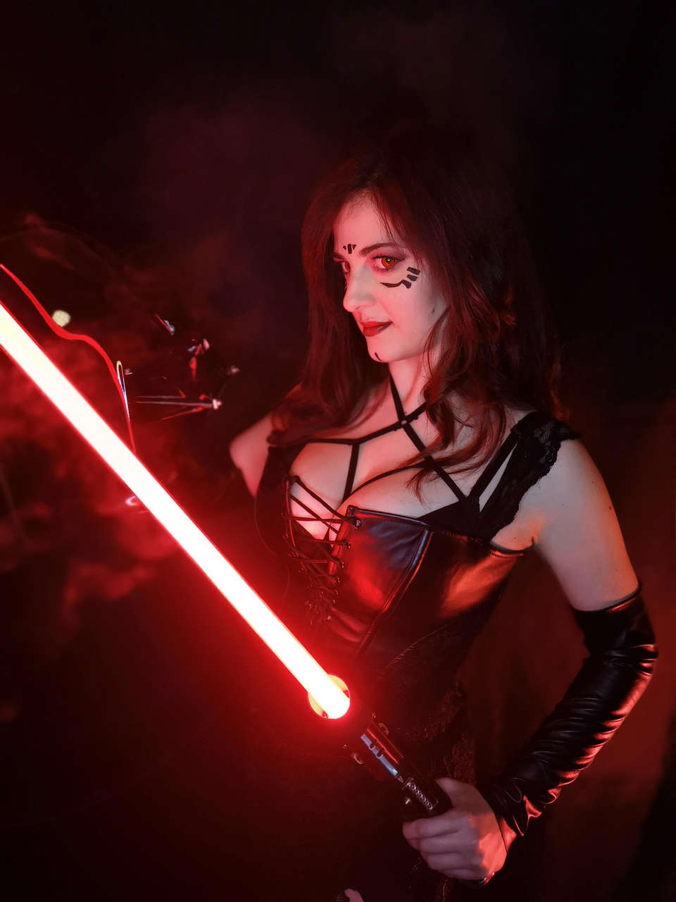 Luce Cosplay With A Star Wars Sith Inspired Desig
