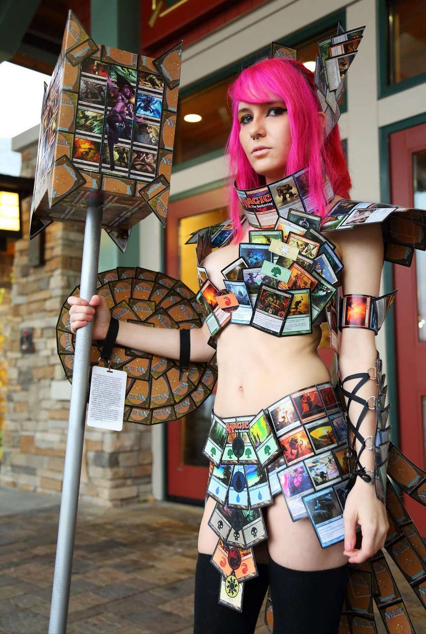 Magic Al Girl Armor Cosplayer By Beccade