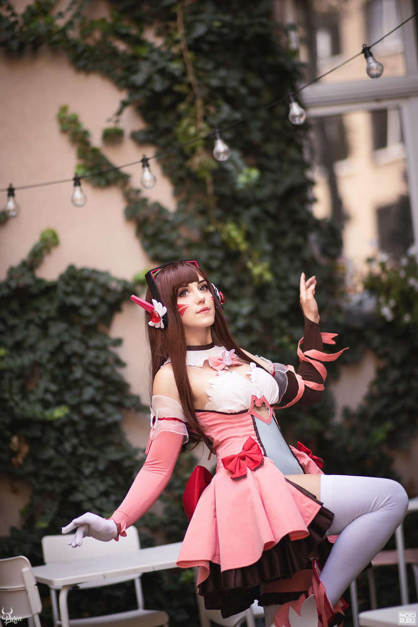 Magical Girl D Va Cosplay By Purin Sel