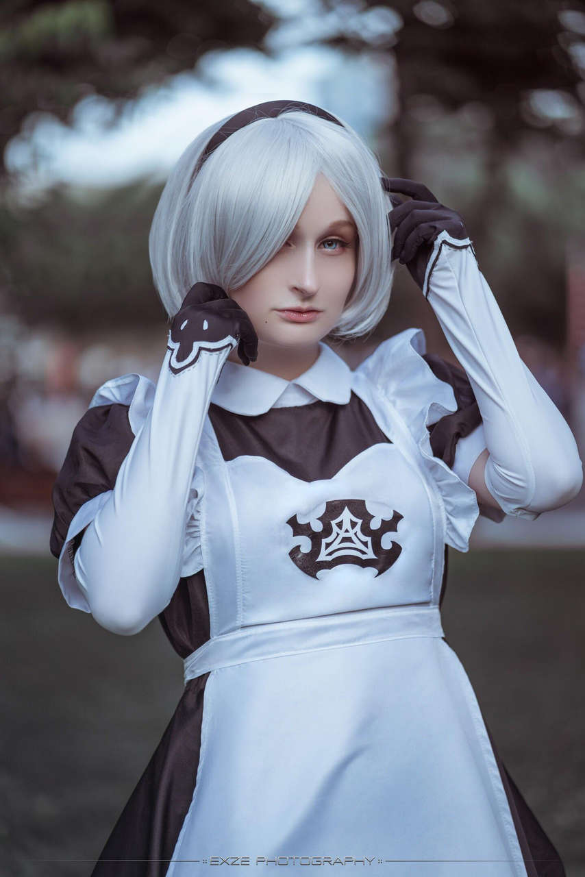Maid 2b From Nier Automata Cosplay By Ivolg