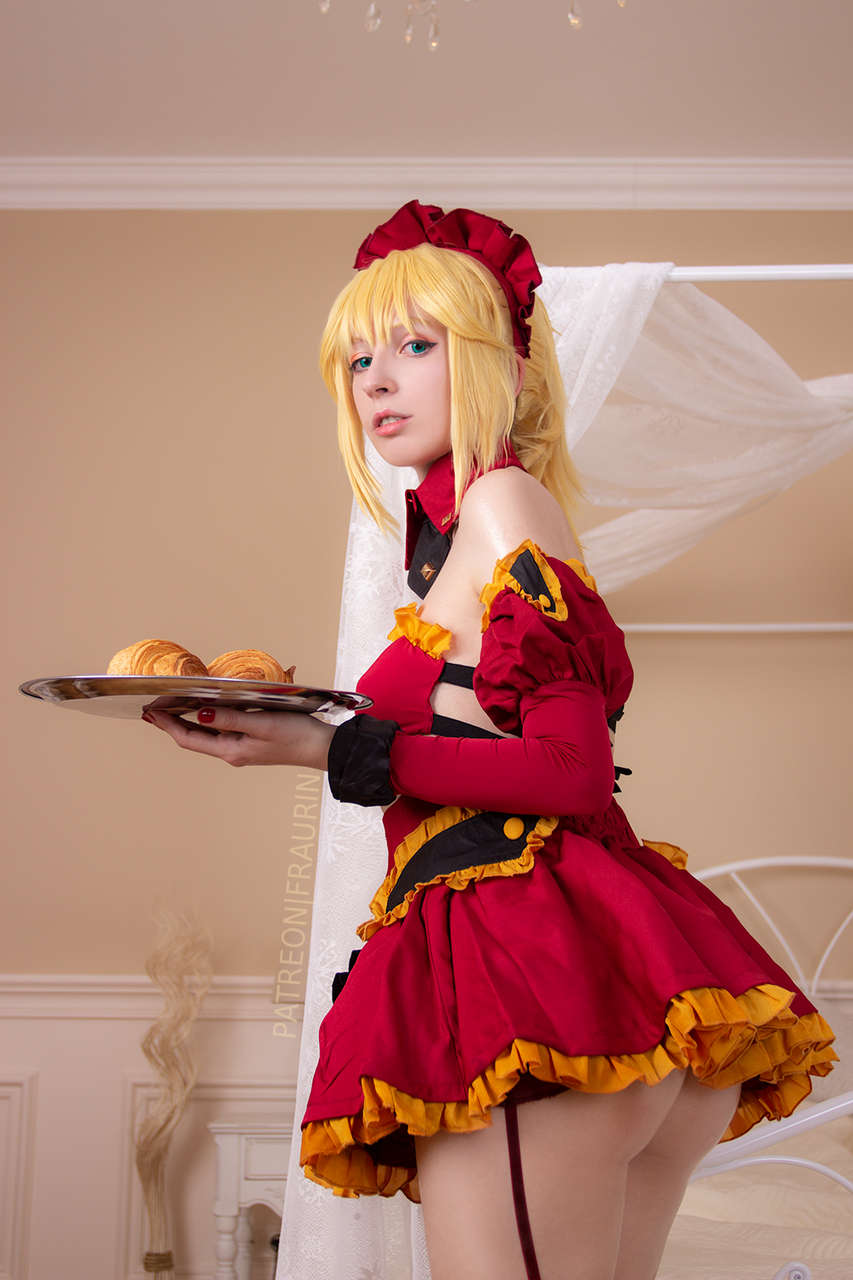Maid Mordred Cosplay By Fraurin Sel