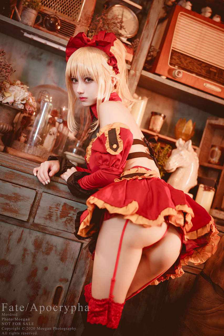 Maid Mordred Cosplay By Rink