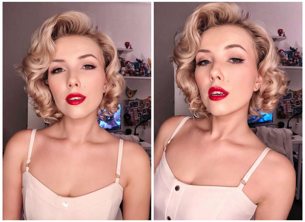 Marilyn Monroe Makeup Test By Helen Stifle