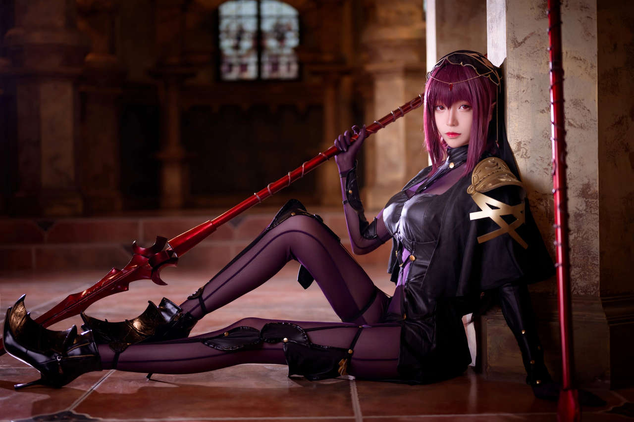 Master Aoko As Scathach Fate Grand Orde