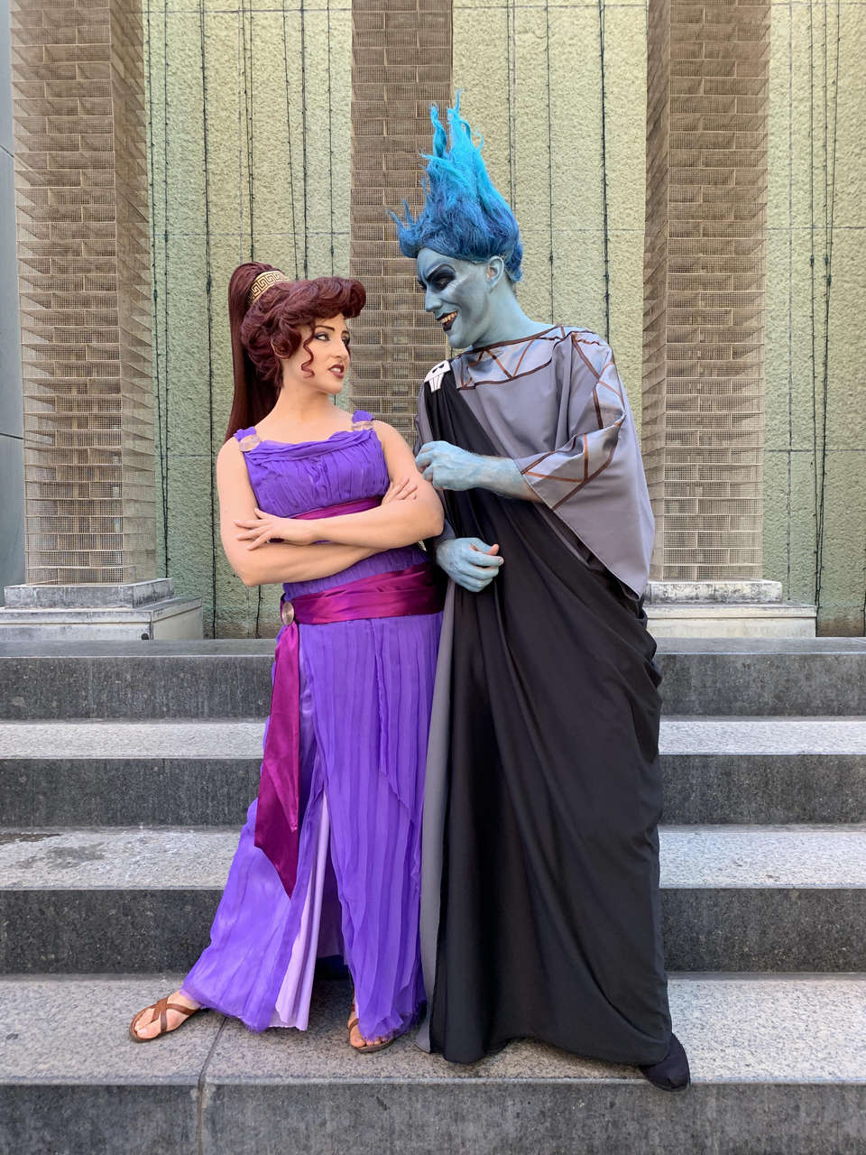 Megara From Hercules By Cassandra Ariel And Hades By Mike Jone