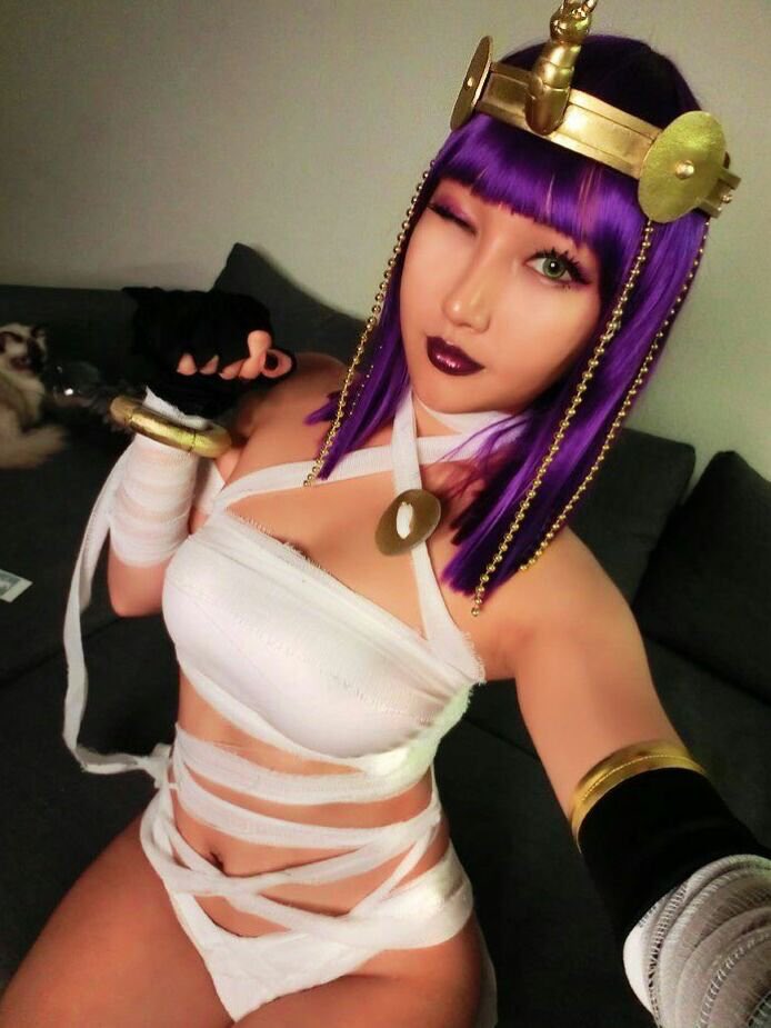 Menat From Street Fighter V Cosplay By Officialrinnie