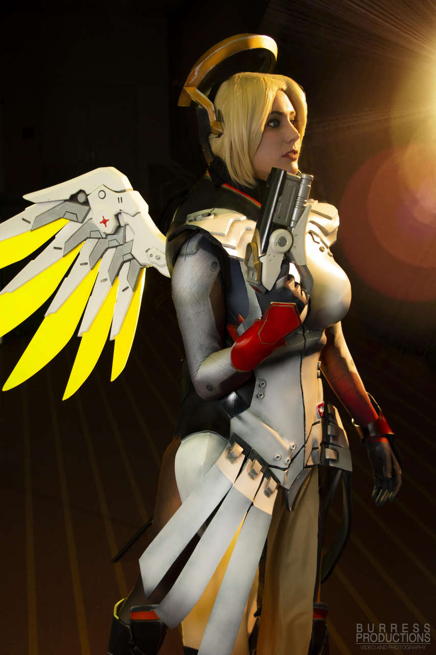 Mercy Overwatch By Madameblackwatc