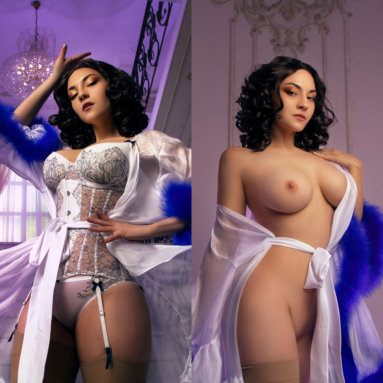 Meta Cosplay All These Cosplay Girls Be Like I M Going To Marry A Millionaire So I Made A Millionaire Wife Set Lingerie And Robe Made By Me Sel
