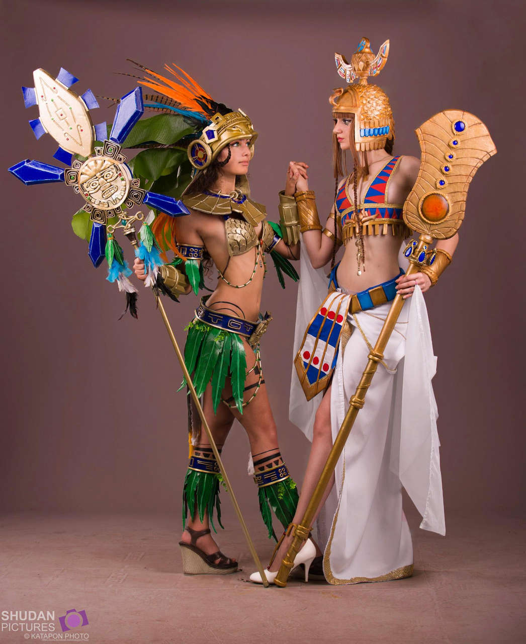 Mia And Hatchepsout Cosplay From Civilization Onlin