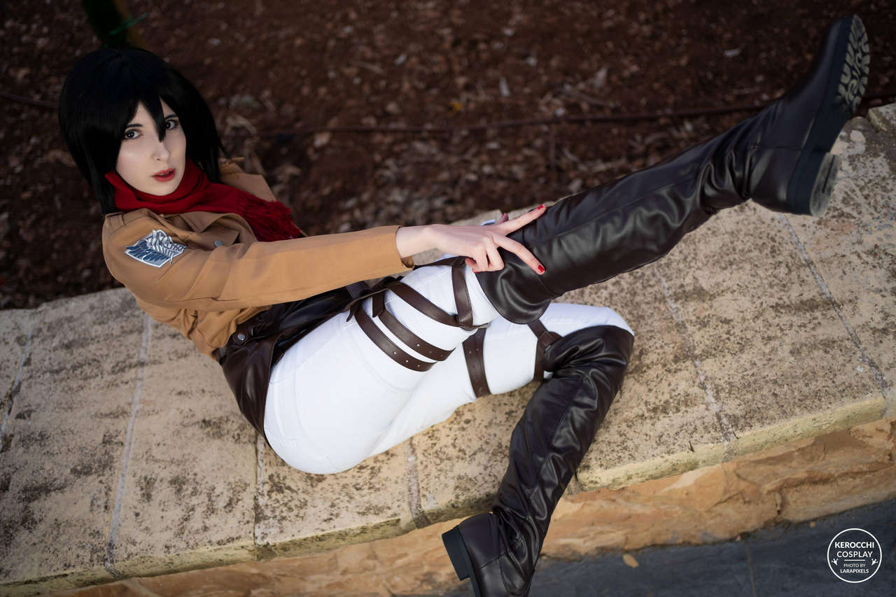 Mikasa Ackerman From Aot By Kerocch