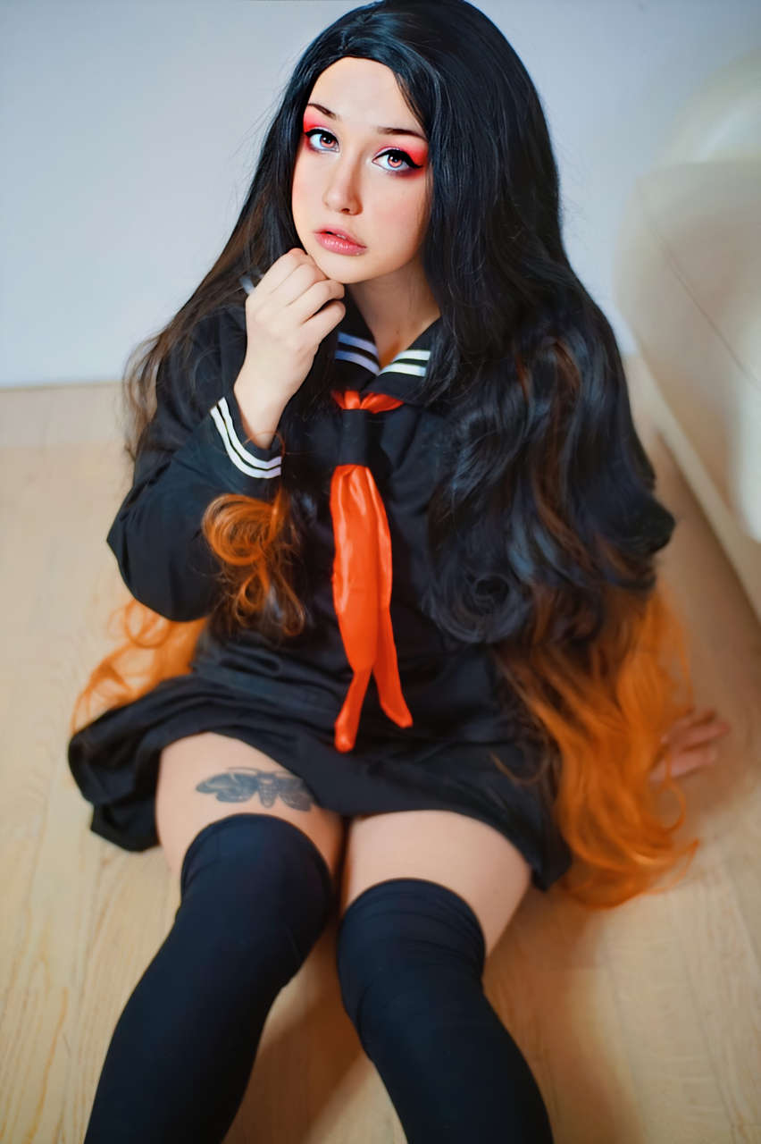 Minty Kitsune As Schoolgirl Nezuk