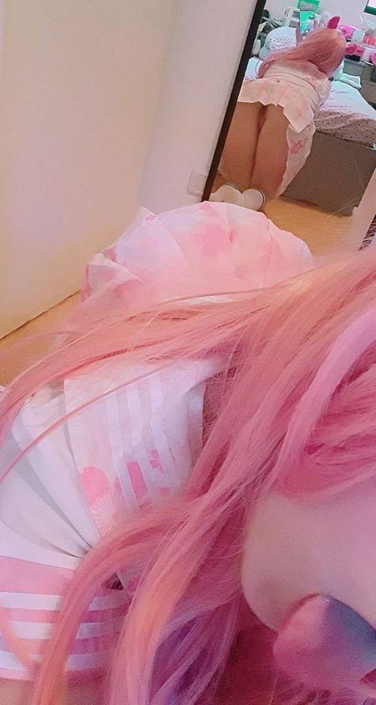 Misaki Your Waifu Nude Pink Schoolgirl