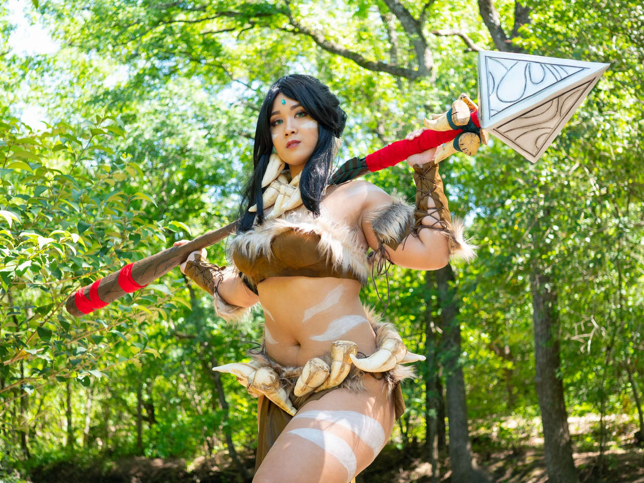 Mishamai As Nidalee From League Of Legends Foun