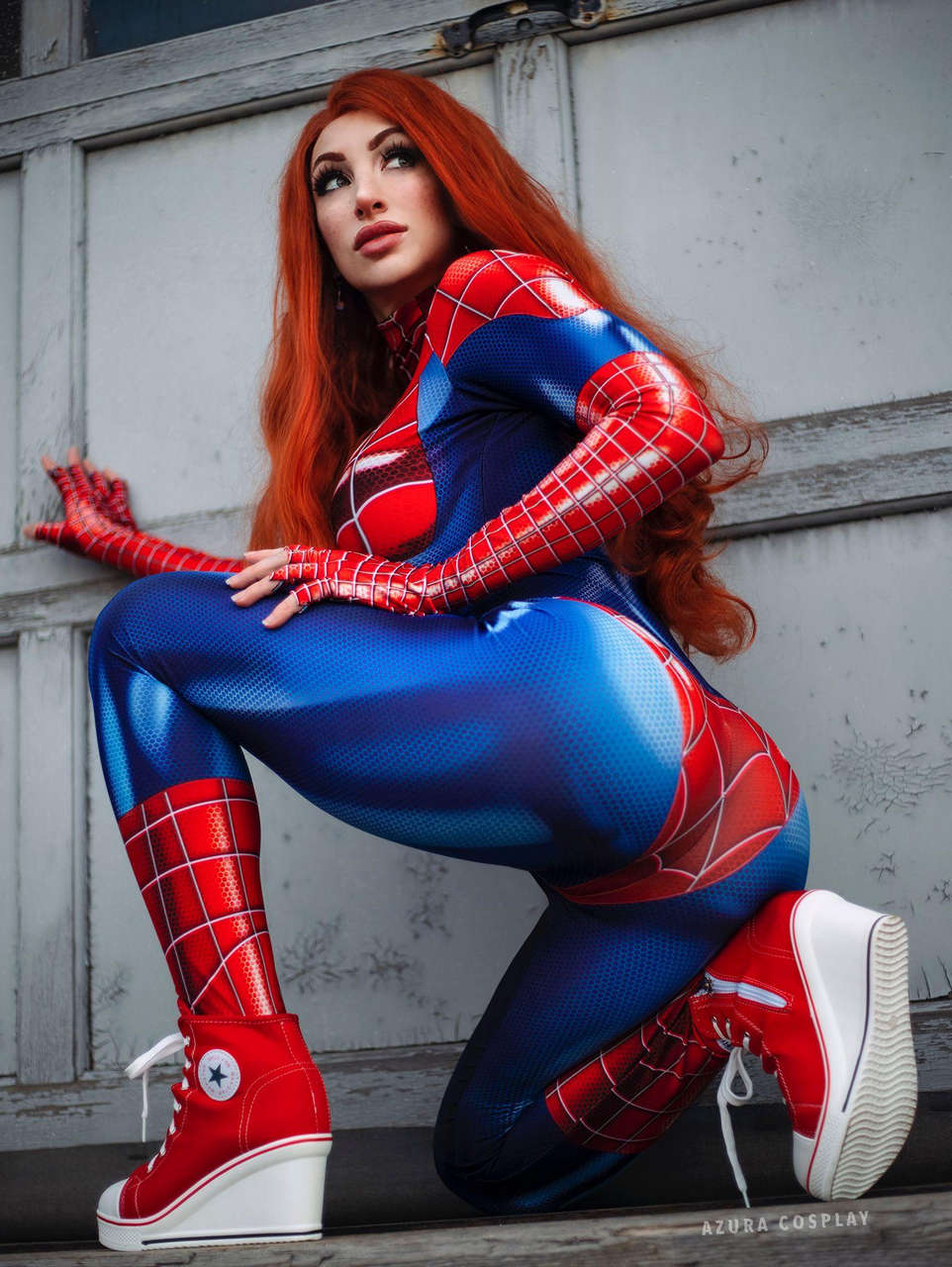 Mj Spidersuit Spider Man By Azuracosplay Sel